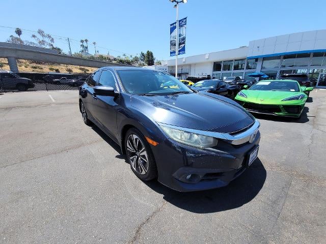 Used 2016 Honda Civic EX-T with VIN 19XFC1F34GE218050 for sale in La Mesa, CA