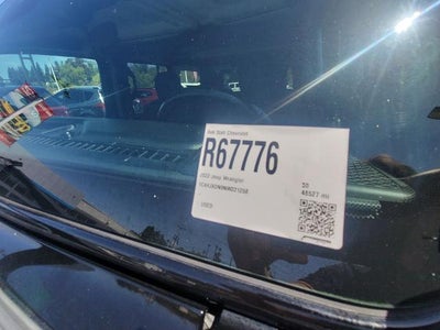 2022 Jeep Wrangler Unlimited Sport S