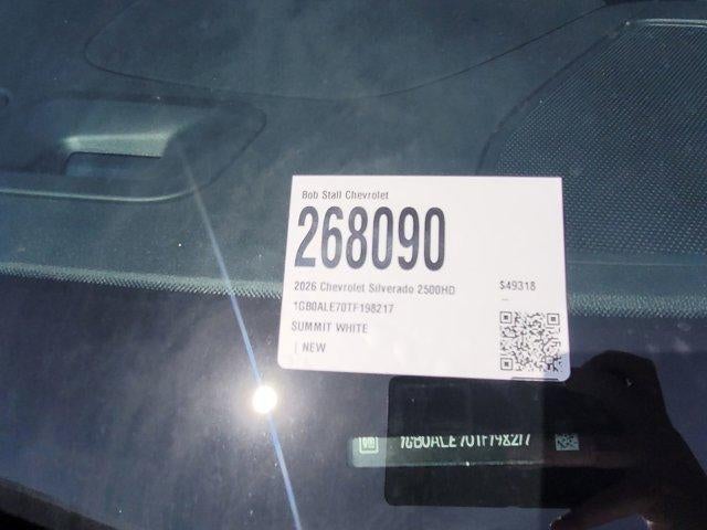 2026 Chevrolet Silverado 2500 HD WT