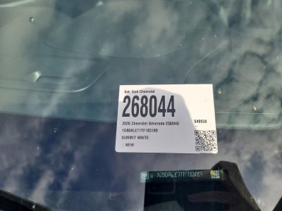 2026 Chevrolet Silverado 2500 HD WT