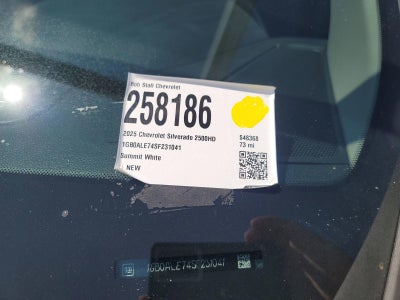 2025 Chevrolet Silverado 2500 HD WT