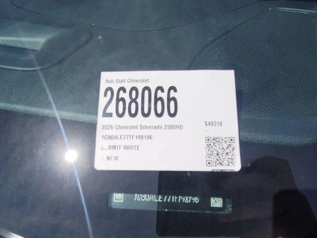 2026 Chevrolet Silverado 2500 HD WT