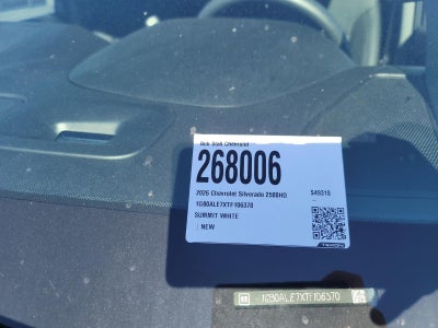 2026 Chevrolet Silverado 2500 HD WT