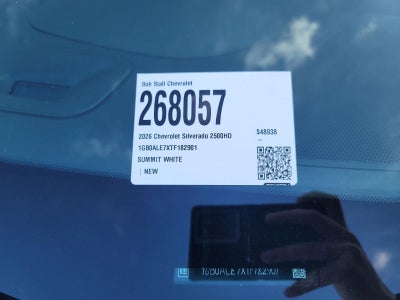 2026 Chevrolet Silverado 2500 HD WT