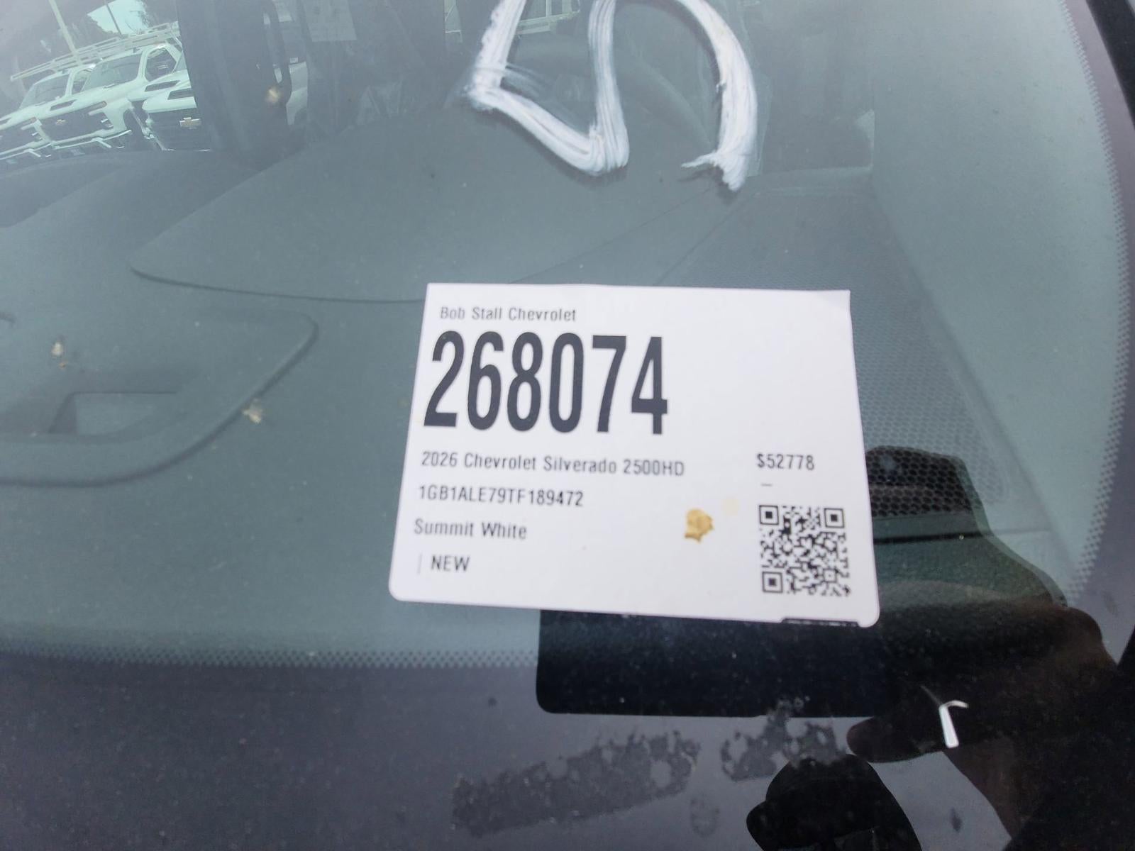 2026 Chevrolet Silverado 2500 HD WT