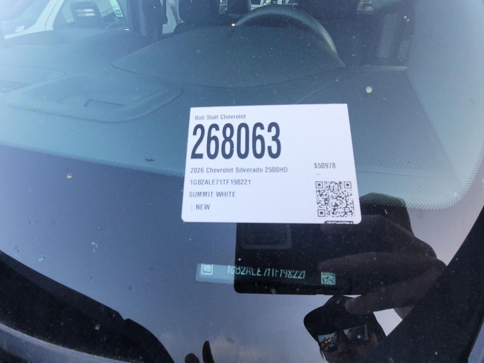 2026 Chevrolet Silverado 2500 HD WT