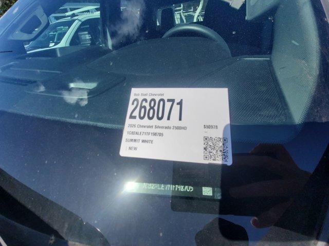 2026 Chevrolet Silverado 2500 HD WT