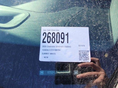 2026 Chevrolet Silverado 2500 HD WT
