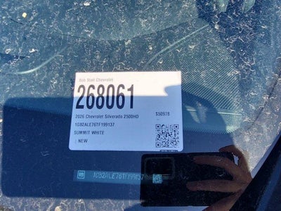 2026 Chevrolet Silverado 2500 HD WT