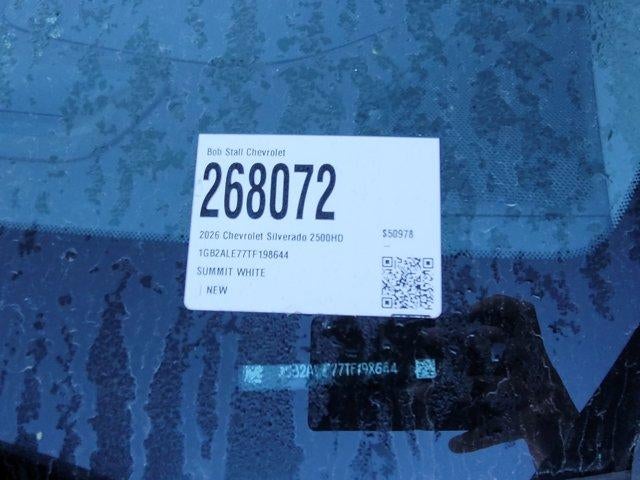 2026 Chevrolet Silverado 2500 HD WT
