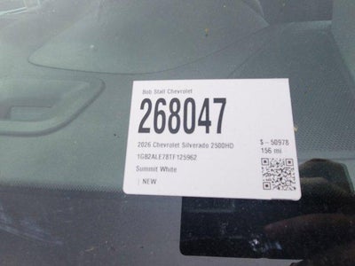 2026 Chevrolet Silverado 2500 HD WT