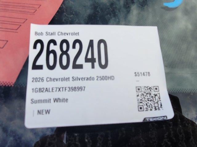 2026 Chevrolet Silverado 2500 HD WT