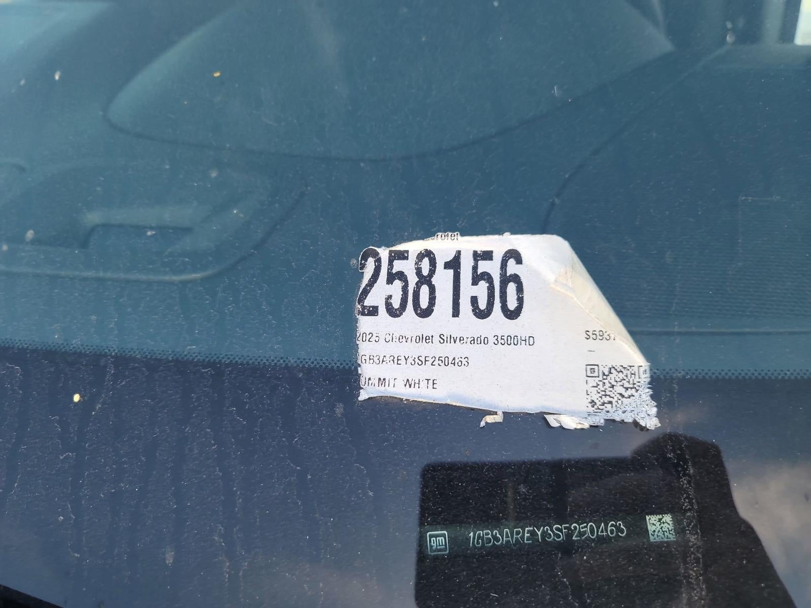 2025 Chevrolet Silverado 3500 HD Chassis Cab Work Truck