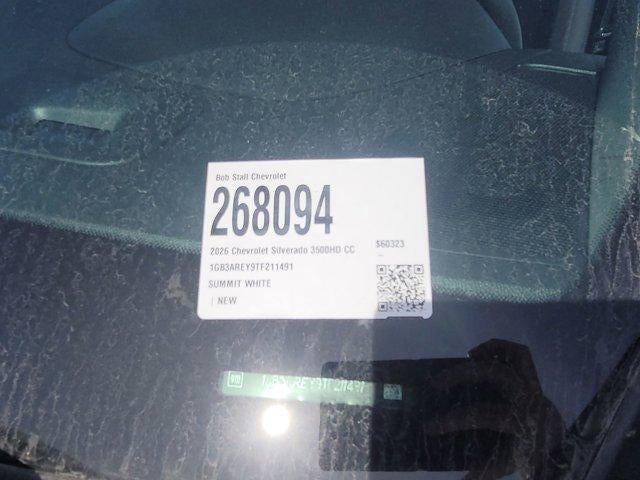 2026 Chevrolet Silverado 3500 HD Chassis Cab Work Truck