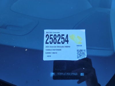 2025 Chevrolet Silverado 2500 HD WT