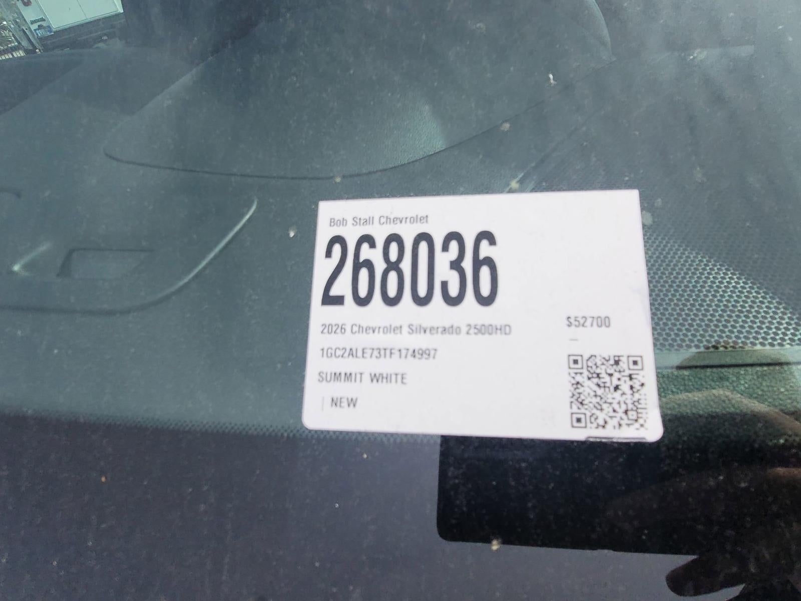 2026 Chevrolet Silverado 2500 HD WT