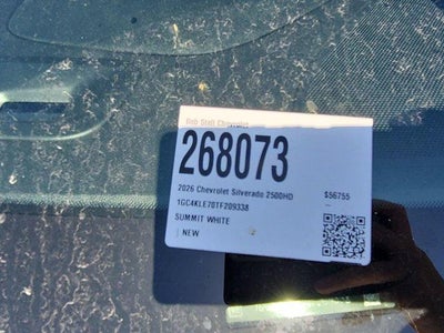 2026 Chevrolet Silverado 2500 HD WT