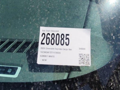 2026 Chevrolet Express Cargo WT