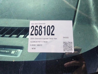 2026 Chevrolet Express Cargo WT