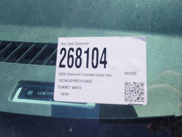 2026 Chevrolet Express Cargo WT