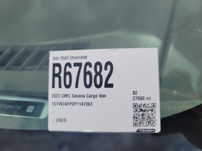 2023 GMC Savana Cargo 2500 Work Van