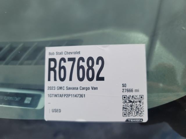 2023 GMC Savana Cargo 2500 Work Van