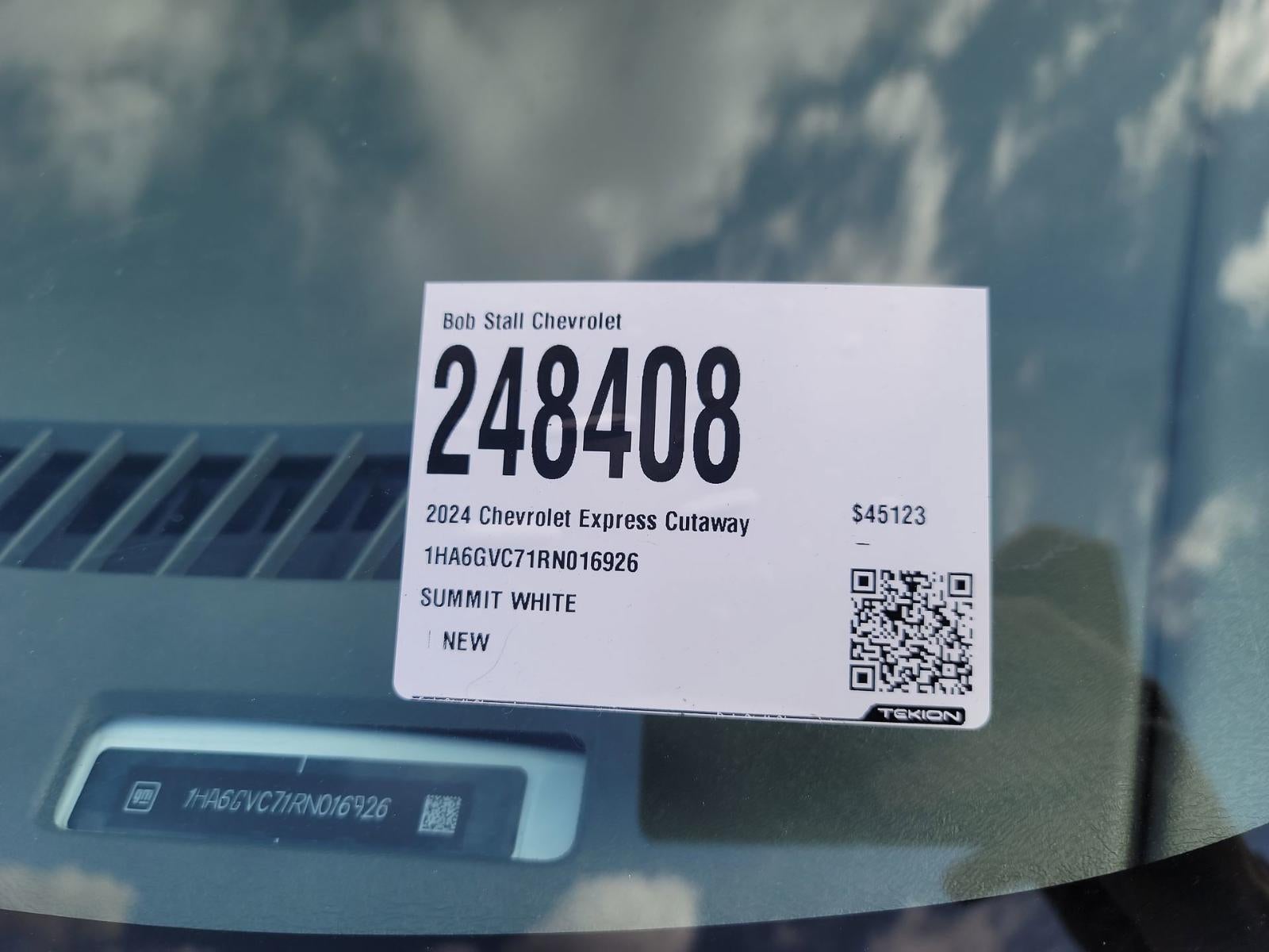 2024 Chevrolet Express Cutaway 4500 2WT