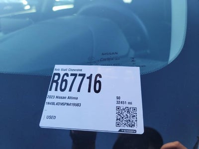 2023 Nissan Altima SV FWD