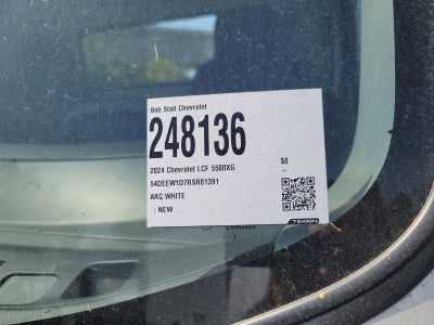 2024 Chevrolet Low Cab Forward 5500 XG 2WD Reg Cab 176"