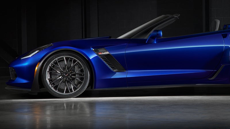 Blue 2016 CORVETTE Z06