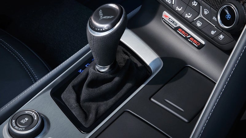 2016 CORVETTE Z06 gear shift