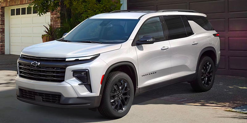 Exterior of 2025 Chevrolet Traverse at Bob Stall Chevrolet in La Mesa, CA