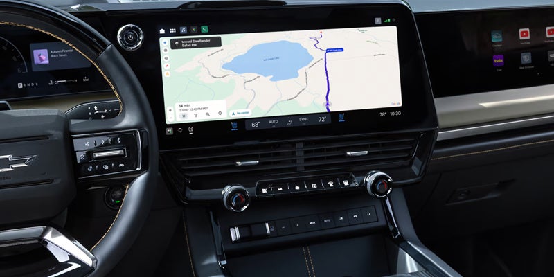 All-New 2027 Chevrolet Silverado 1500 Touchscreen