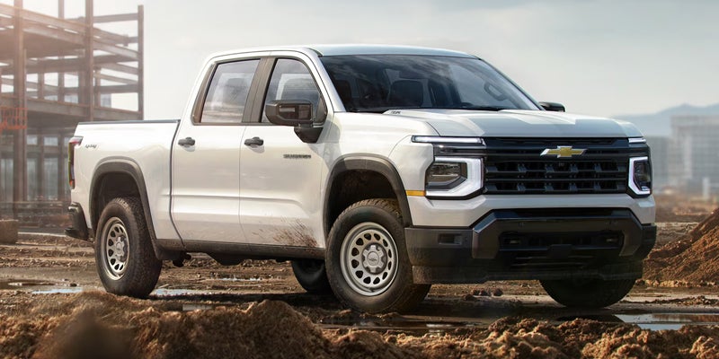2027 Chevrolet Silverado 1500 On Job Site
