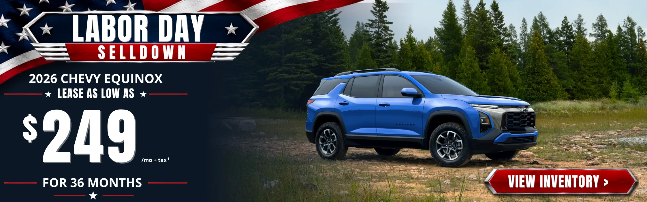 $249 Lease offer - Chevy Equinox