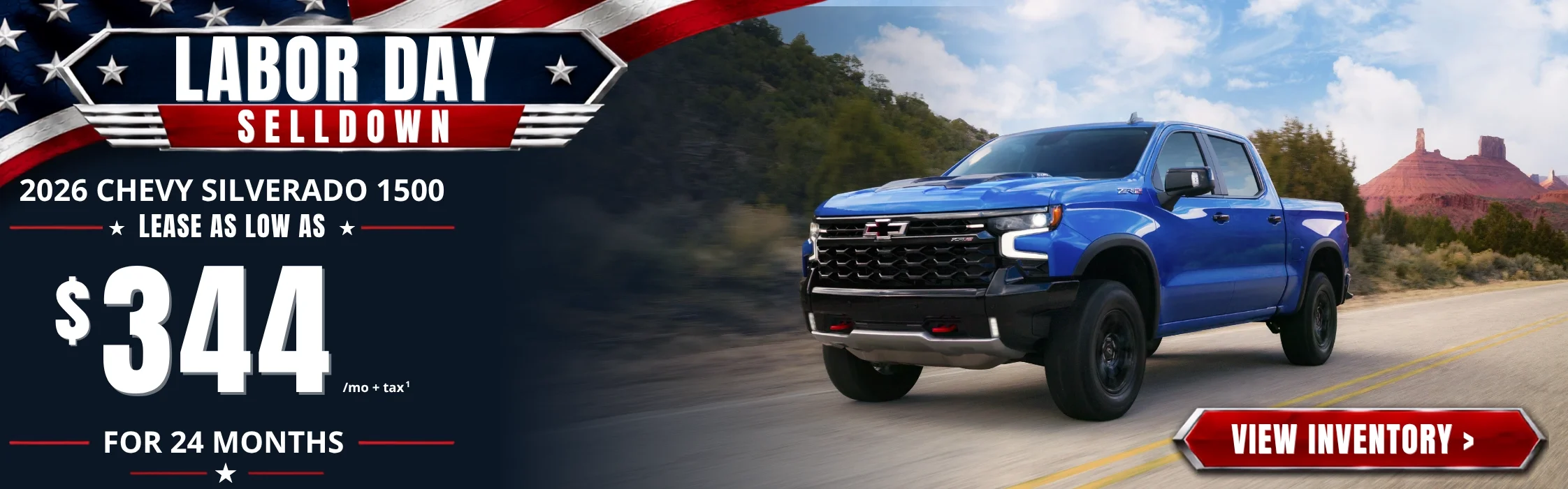 $344 Lease offer - Chevy Silverado 1500