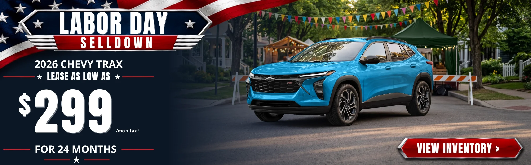 $299 Lease offer - Chevy Trax