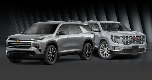 2026 Chevy Traverse vs. GMC Acadia La Mesa, CA