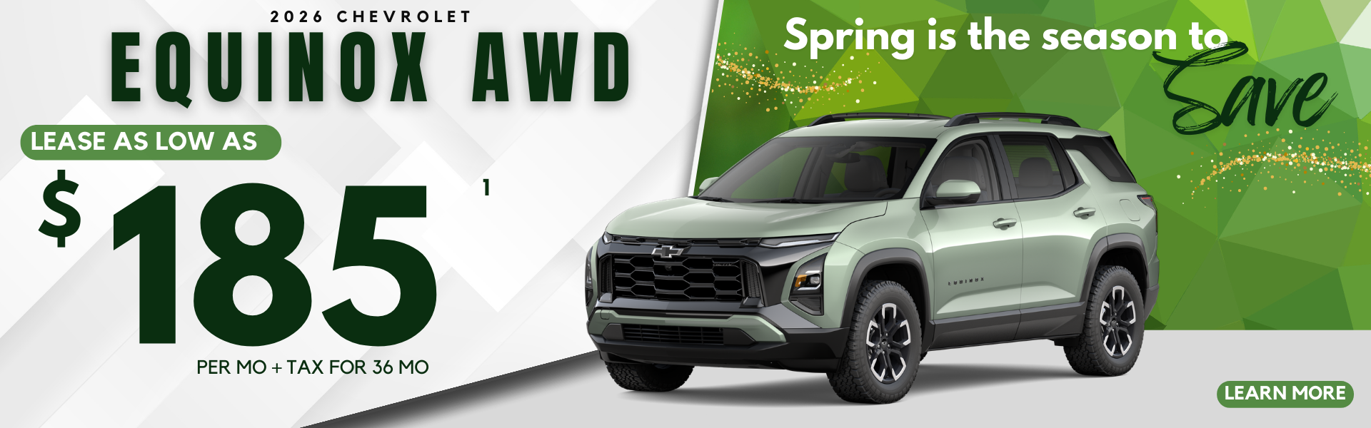 March Equinox Lease 185 for 36 months