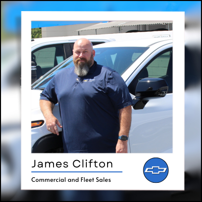 Picture of Fleet Manager beside a work truck.