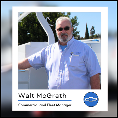 Walt McGrath | Bob Stall Chevrolet in La Mesa CA
